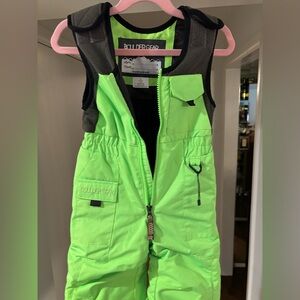 Boulder Gear Neon ‘Nestor’ Bib Pants - Size 2T